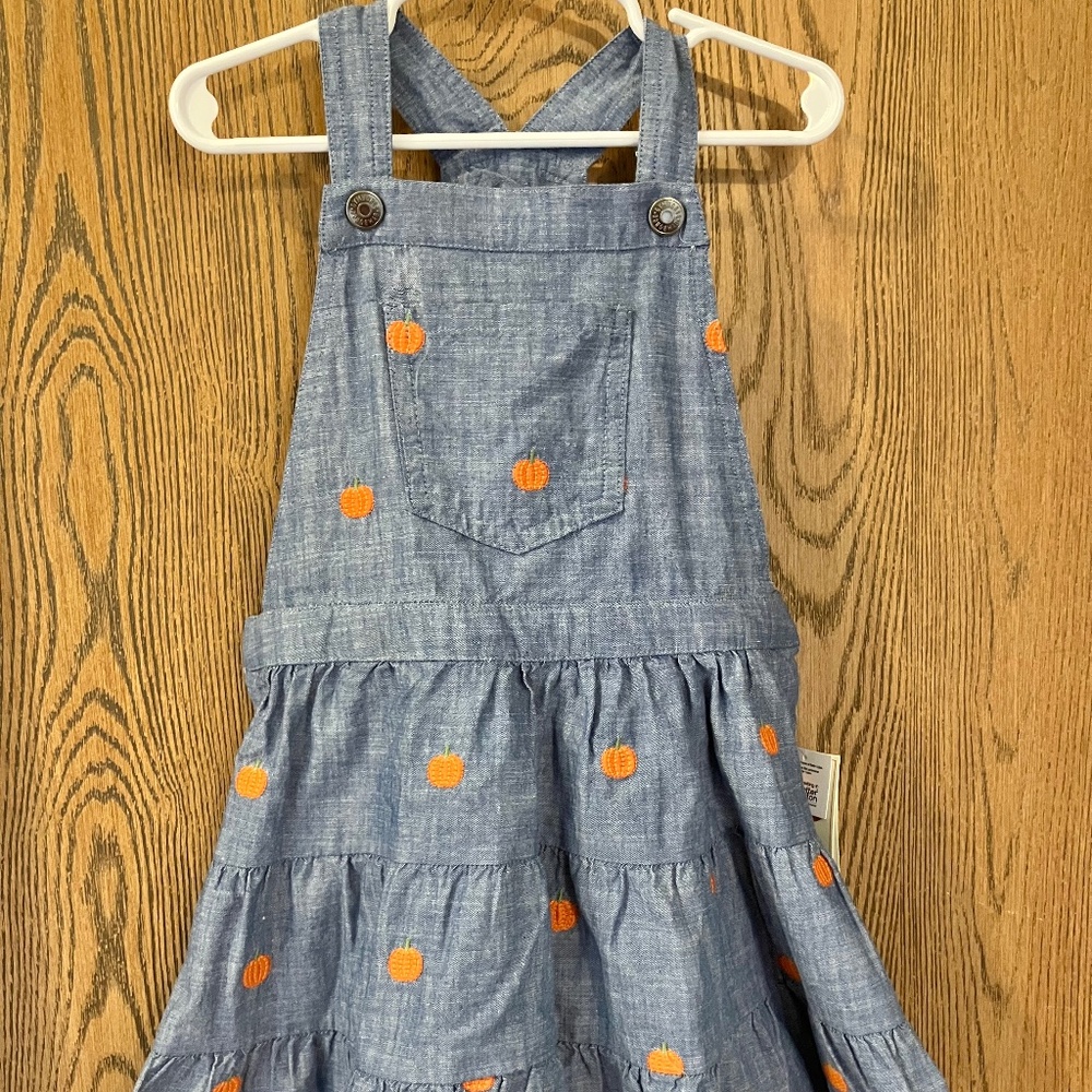 NWT-Gymboree Pumpkin Jumper-5T